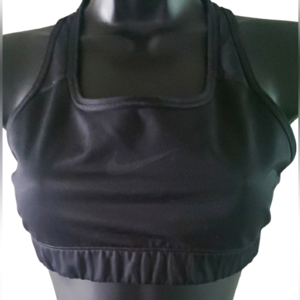 NIKE Black Dri Fit Sports Bra/Halter Top